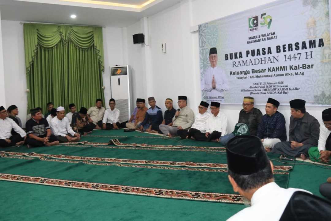 Buka Puasa di Kediaman Sekda Kalbar: Harisson Sebut Silaturahmi KAHMI Wadah Penguat Ekonomi dan Iman