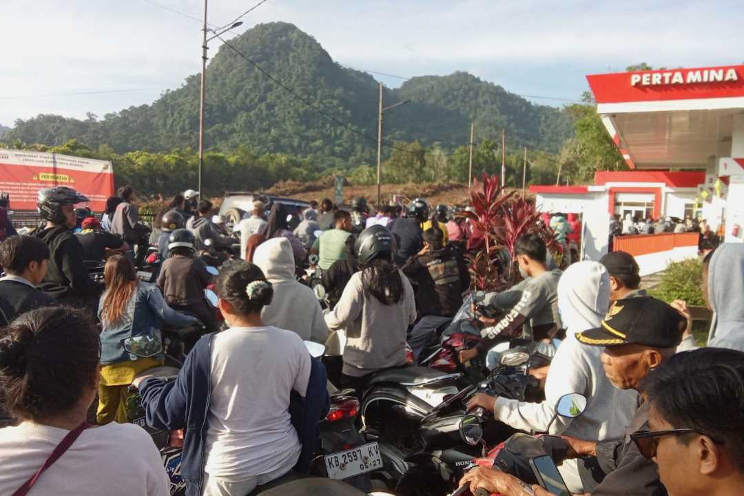 Kapolres Singkawang Wacanakan Pembatasan 3 Liter untuk Motor Jika Fenomena Panic Buying Berlanjut