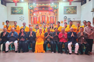 Dilantik di Vihara Budi Mulya, Pandita Dharmadutta Kalbar Diharapkan Jadi Teladan Toleransi
