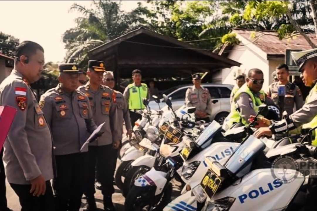 Kapolres Bengkayang Ingati Personil: Kendaraan Dinas Dibeli dari Pajak Rakyat