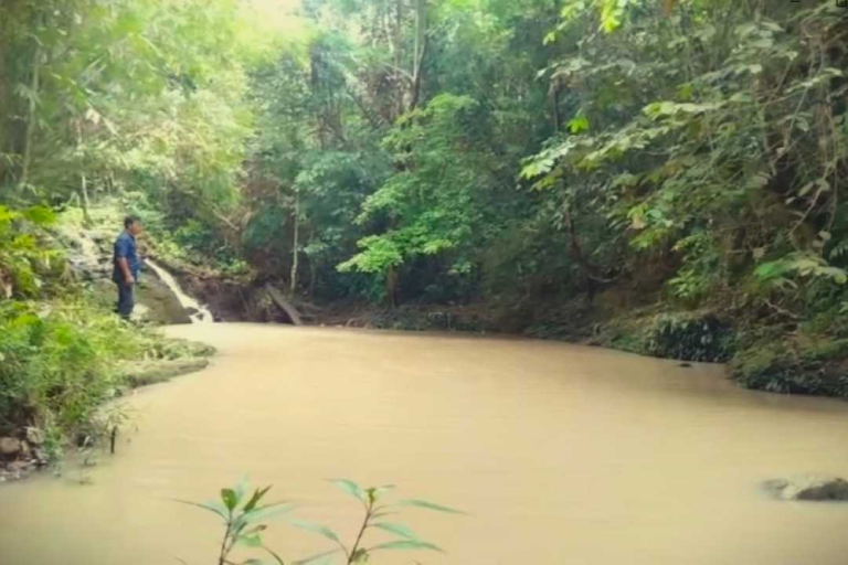 Hanya 1 KM dari Pusat Pemerintahan, Ikon Wisata Riam Sebopet Rusak Akibat Tambang Emas Ilegal