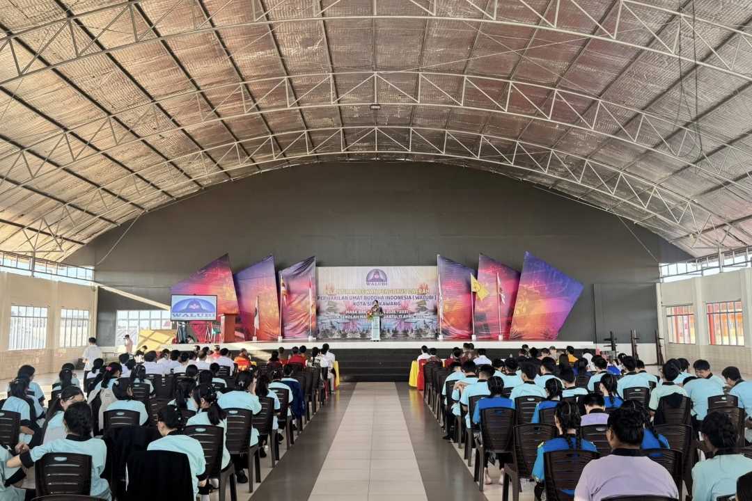 Hadiri Pelantikan Walubi di Sekolah Maitreya, Tjhai Chui Mie: Jabatan adalah Amanah Menumbuhkan Persatuan