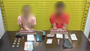 Polisi Tangkap Empat Pelaku Narkoba dalam Operasi Pekat Kapuas 2026 di Singkawang