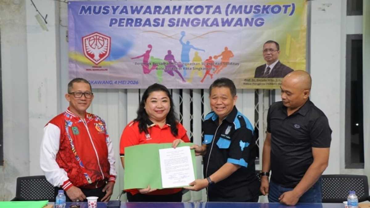 Chantal Novyanti Terpilih Pimpin Perbasi Singkawang 2026–2030