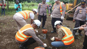 Polri Bangun Gudang Ketahanan Pangan 1.000 Ton di Bengkayang