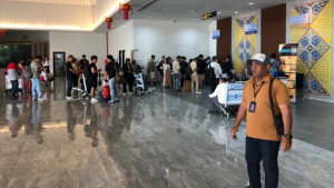Polres Singkawang Perketat Pengamanan Bandara, Aktivitas Penerbangan Berjalan Lancar