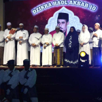Peringatan Satu Dekade Haul Akbar Habib Amin Alhinduan, Ribuan Jemaah Padati Ponpes Makarim El Akhlak