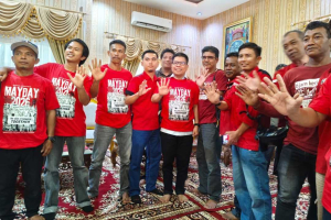 Perkuat Sinergi, Bupati Satono Serap Aspirasi Serikat Buruh Kerakyatan di Sambas