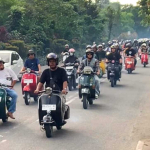 Rencana Road To Parade Scooter Borneo XXI di Temajuk Sambas, Wagub Usul Konsep Camping Pesisir