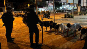 Polisi Bubarkan Balap Liar Saat Patroli Malam di Singkawang, Situasi Kota Tetap Kondusif