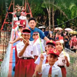 Karantina Jagoi Babang Hadiri Peresmian Jembatan Perintis di Bengkayang