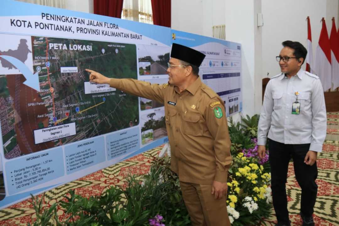 Kondisi Jalan Provinsi Baru 65 Persen Mantap, Norsan Andalkan Inpres Jalan Daerah