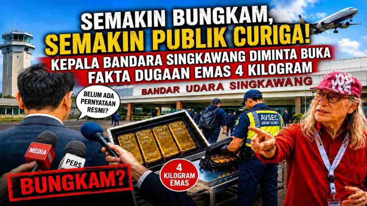 Pengamat Hukum Desak Kepala Bandara Singkawang Buka Suara Terkait Dugaan Penyelundupan Emas 4 Kilogram