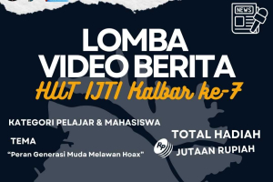 Edukasi Etika Jurnalistik, IJTI Kalbar Tantang Kreator Muda Buat Konten Berita Lawan Hoaks