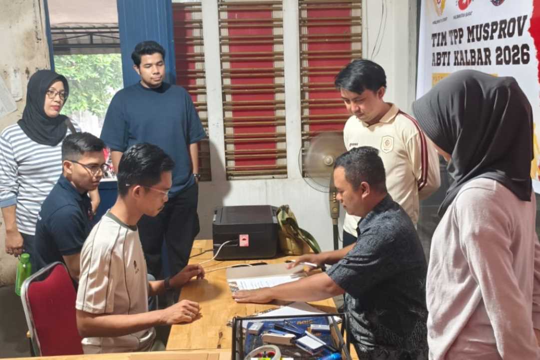 Bursa Ketum Pengprov ABTI Kalbar: Cazanova Jadi Pendaftar Pertama dan Langsung Serahkan Berkas