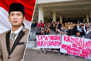 Tuding Massa Aksi Aktor Bayaran, Legislator NasDem Hery Kurdy Ancam Pidanakan Mahasiswa Pendemo