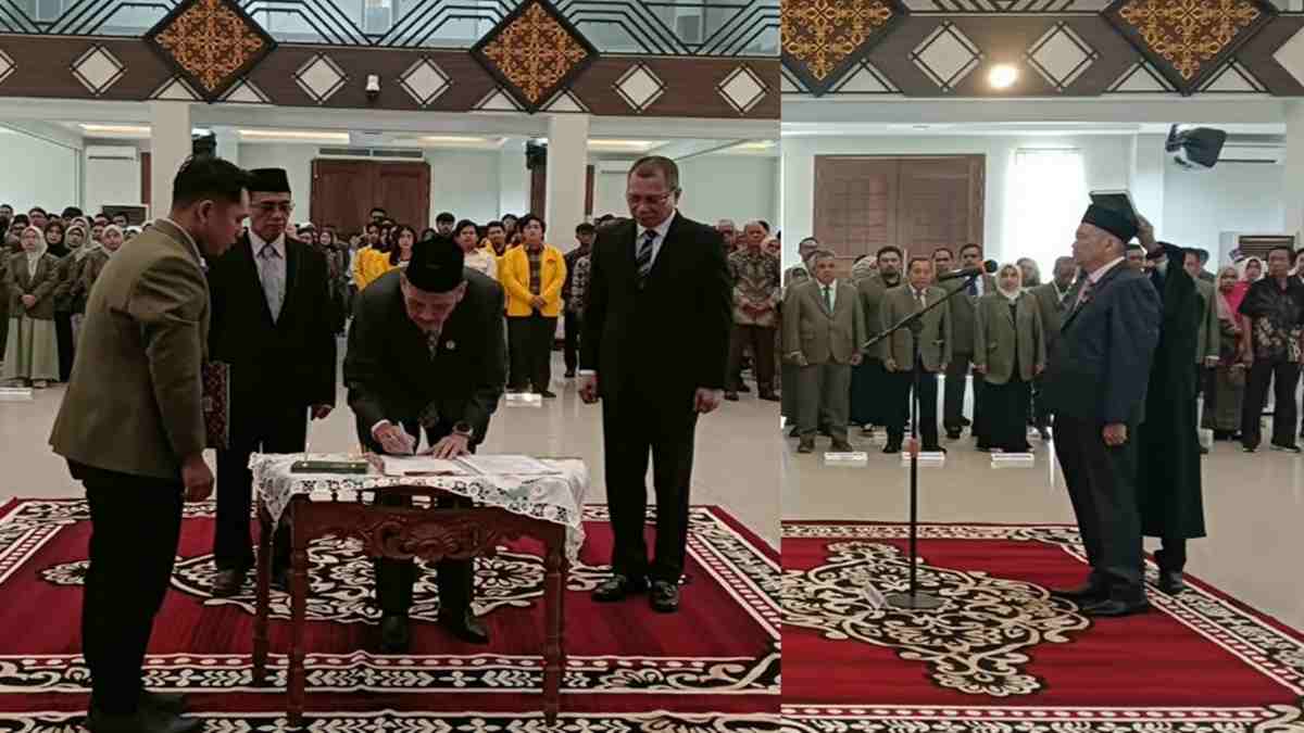 Estafet di Panca Bhakti: Misi Rektor Baru Arif Parabi Menggandakan Kelas dan Menjaga Mutu
