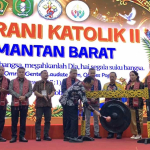 Jadi Wadah Bakat Seni dan Kerukunan, Pesparani Katolik Kalbar Resmi Bergulir