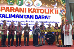 Jadi Wadah Bakat Seni dan Kerukunan, Pesparani Katolik Kalbar Resmi Bergulir