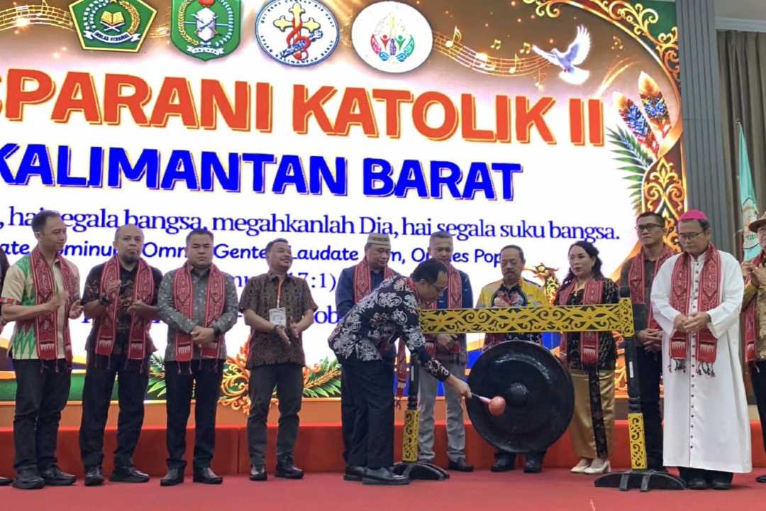 Jadi Wadah Bakat Seni dan Kerukunan, Pesparani Katolik Kalbar Resmi Bergulir